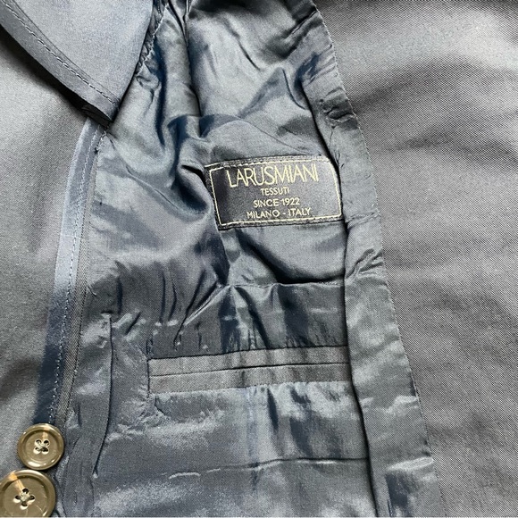 crewcuts Ludlow 3T Navy Blue Sport Suit Jacket Formal Blazer - Picture 10 of 10